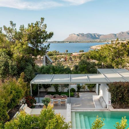 Chania Living Stories Villa With Piano Eksteriør bilde