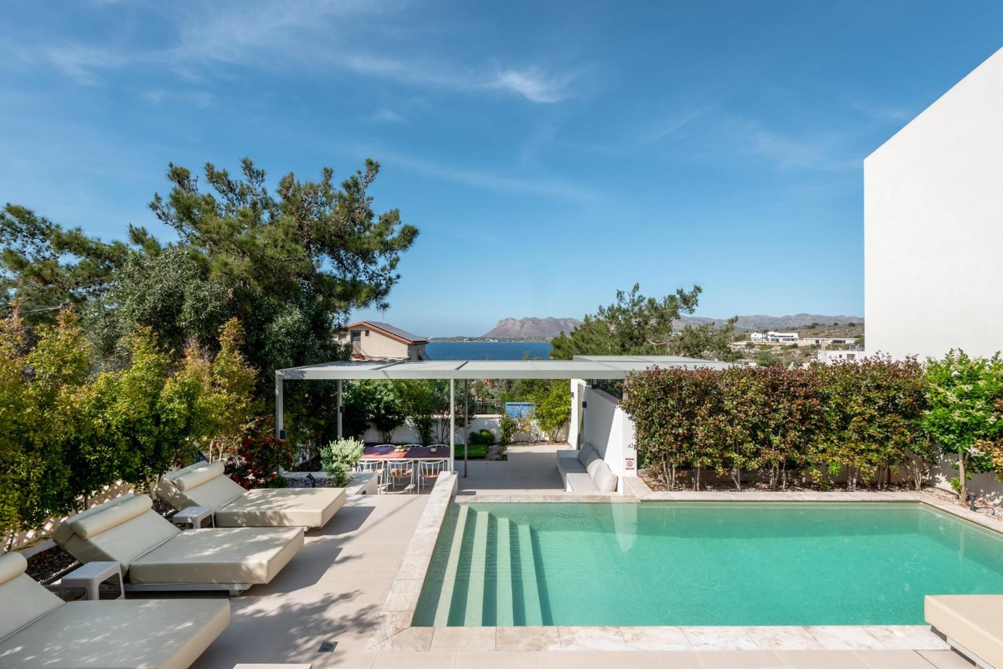 Chania Living Stories Villa With Piano Eksteriør bilde